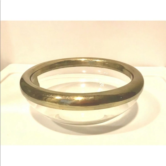 New Vintage Italian Hand Made Glass Bowl Italy - Picture 15 of 16